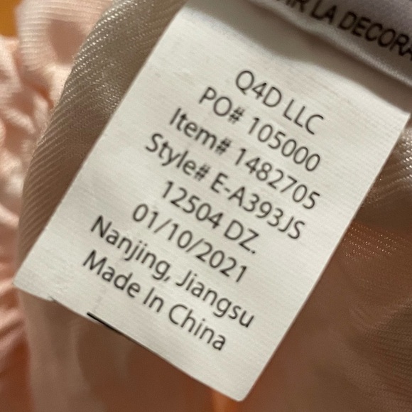 Jessica Simpson Flowy Color Dip Pink Pants With Tassle Drawstring - Picture 4 of 5